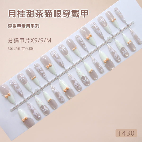 30 Pcs Press On Nails Z1339