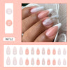 12 Sizes-24 Pcs Press On Nails W722