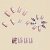 12 Sizes-24 Pcs Press On Nails Y1208