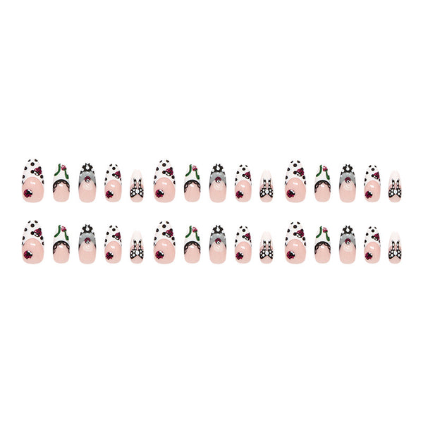 30 Pcs Press On Nails W2108