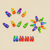 12 Sizes-24 Pcs Press On Nails Y1880