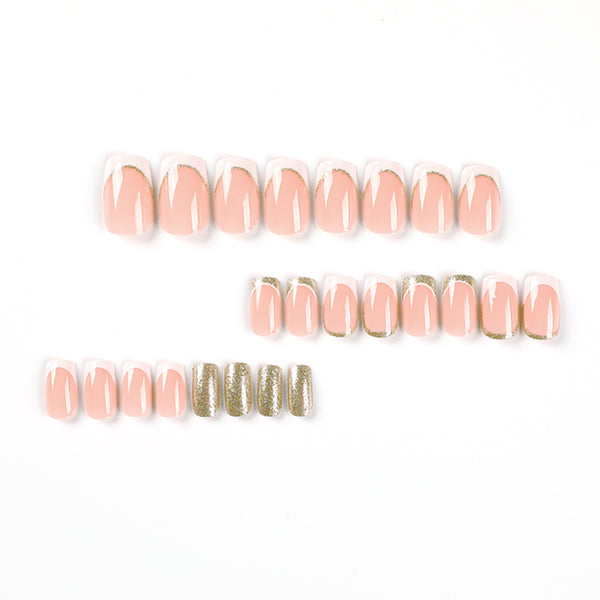 12 Sizes-24 Pcs Press On Nails JP2213