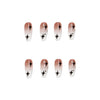 12 Sizes-24 Pcs Press On Nails Z086