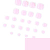 12 Sizes-24 Pcs Press On Nails JP3815