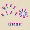 12 Sizes-24 Pcs Press On Nails Y1156