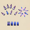 12 Sizes-24 Pcs Press On Nails Y846