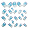 12 Sizes-24 Pcs Press On Nails Y1593