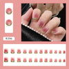 12 Sizes-24 Pcs Press On Nails R396
