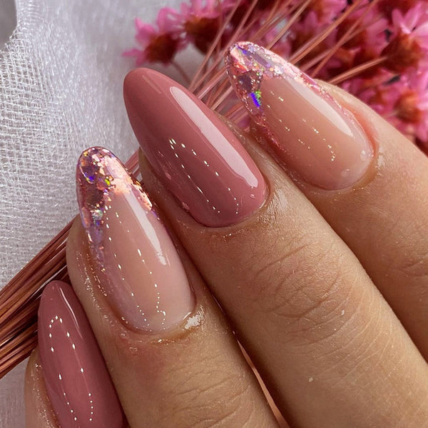 12 Sizes-24 Pcs Press On Nails W1196