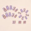12 Sizes-24 Pcs Press On Nails W935