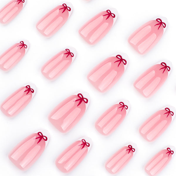 12 Sizes-24 Pcs Press On Nails JP3637