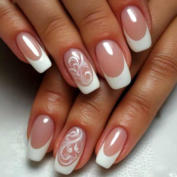 12 Sizes-24 Pcs Press On Nails Y925