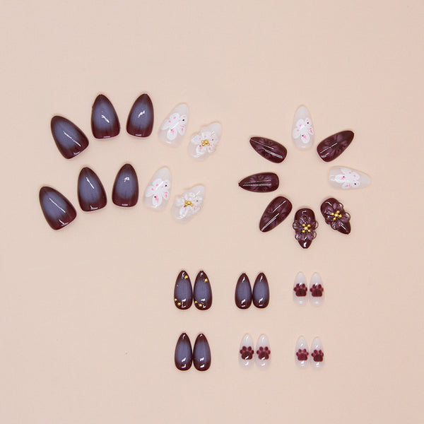 30 Pcs Press On Nails Z876