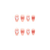 12 Sizes-24 Pcs Press On Nails R348