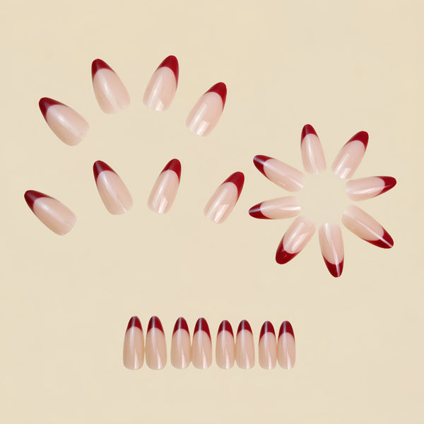 12 Sizes-24 Pcs Press On Nails Y1426