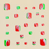 12 Sizes-24 Pcs Press On Nails Y869