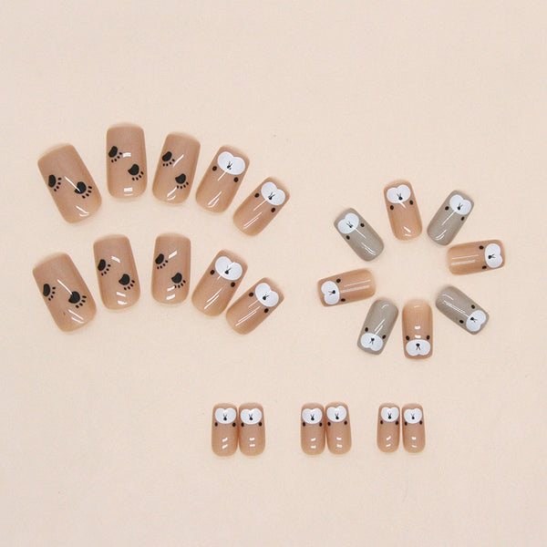 12 Sizes-24 Pcs Press On Nails W773