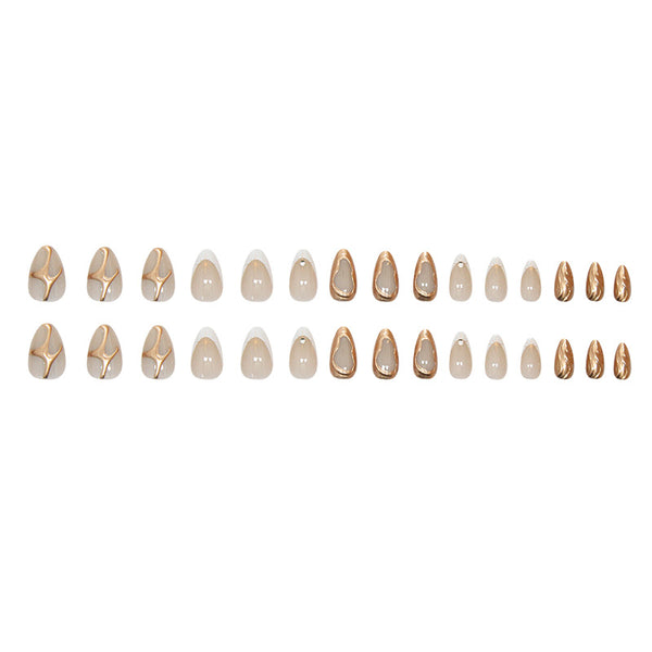 30 Pcs Press On Nails Z986
