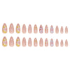 12 Sizes-24 Pcs Press On Nails W1738