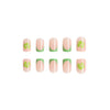12 Sizes-24 Pcs Press On Nails C301