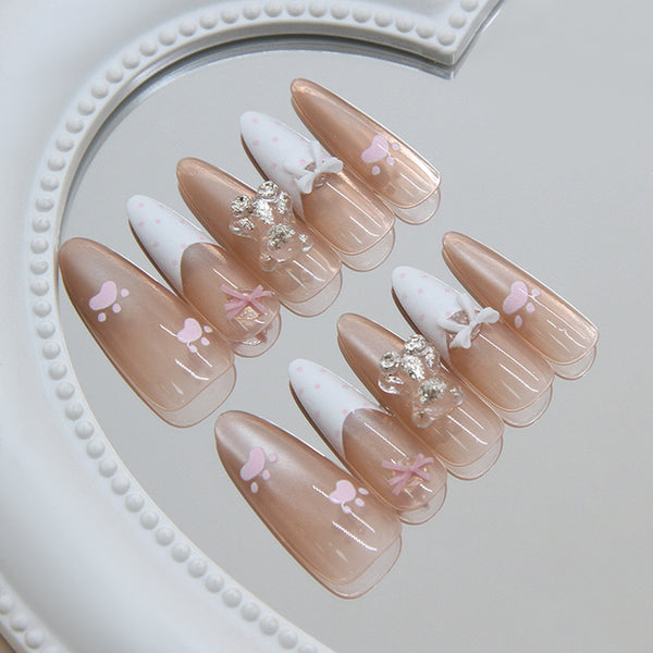 30 Pcs Press On Nails Z1407