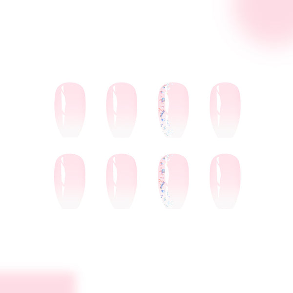 12 Sizes-24 Pcs Press On Nails C995