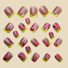 12 Sizes-24 Pcs Press On Nails Y1229