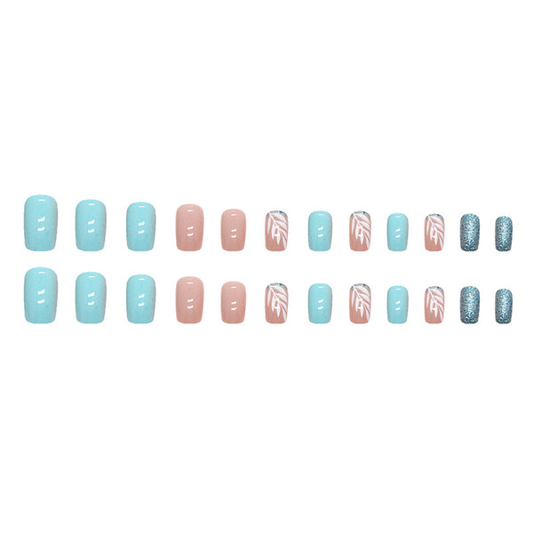 12 Sizes-24 Pcs Press On Nails W454