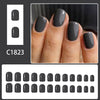 12 Sizes-24 Pcs Press On Nails C1823