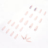 12 Sizes-24 Pcs Press On Nails JP1127