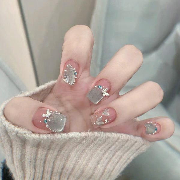 12 Sizes-24 Pcs Press On Nails nail-accessory