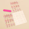 12 Sizes-24 PcsPress On Nails BZ1411