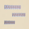12 Sizes-24 Pcs Press On Nails Y1396