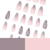 12 Sizes-24 Pcs Press On Nails JP4231