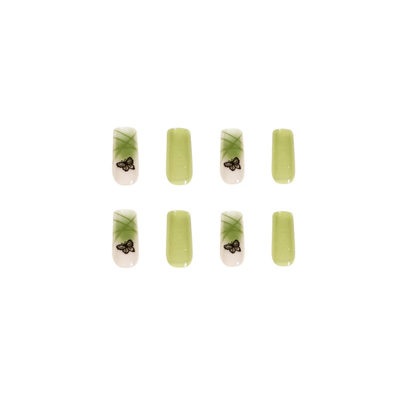 12 Sizes-24 Pcs Press On Nails JP1192