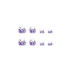 12 Sizes-24 Pcs Press On Nails F035