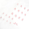 12 Sizes-24 Pcs Press On Nails JP1221
