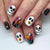 12 Sizes-24 Pcs Press On Nails C502
