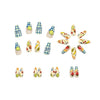 12 Sizes-24 Pcs Press On Nails Y2018