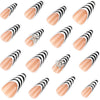 12 Sizes-24 Pcs Press On Nails JP4173