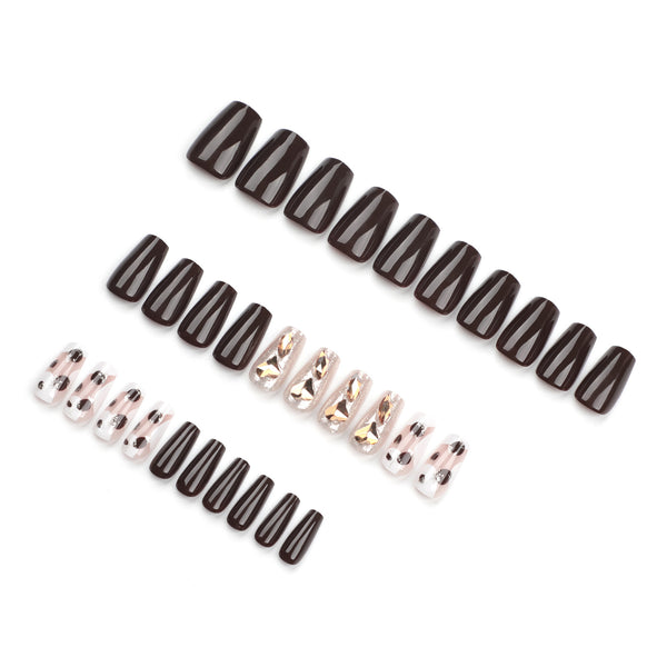 15 Sizes-30 Pcs Press On Nails GN034