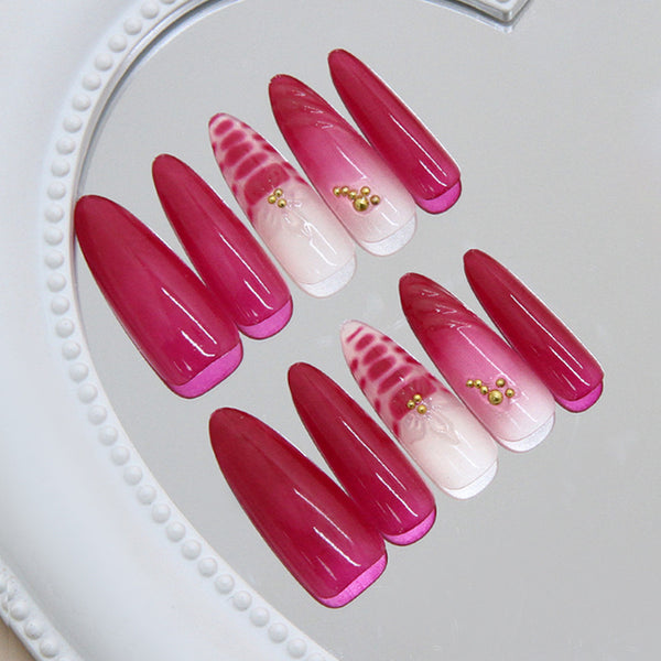 30 Pcs Press On Nails Z1207