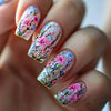 12 Sizes-24 Pcs Press On Nails Y615
