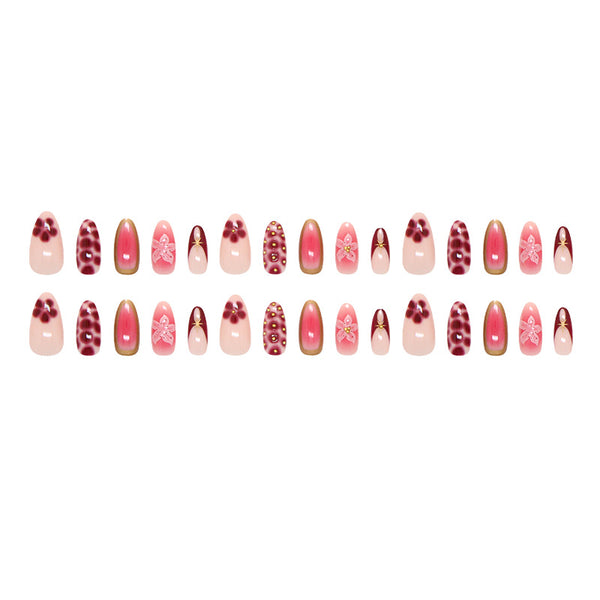 30 Pcs Press On Nails Z1211