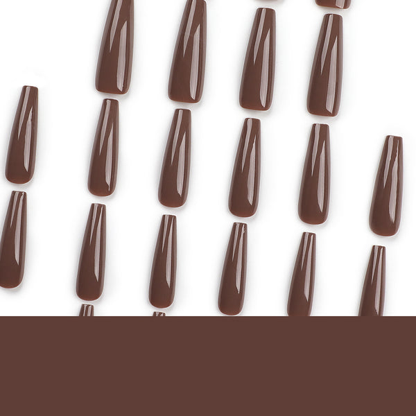 12 Sizes-24 Pcs Press On Nails JP2884