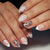 12 Sizes-24 Pcs Press On Nails JP4078