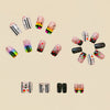 12 Sizes-24 Pcs Press On Nails Y559