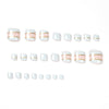 12 Sizes-24 Pcs Press On Nails JP1645
