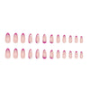 12 Sizes-24 Pcs Press On Nails W390
