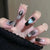 12 Sizes-24 Pcs Press On Nails R782